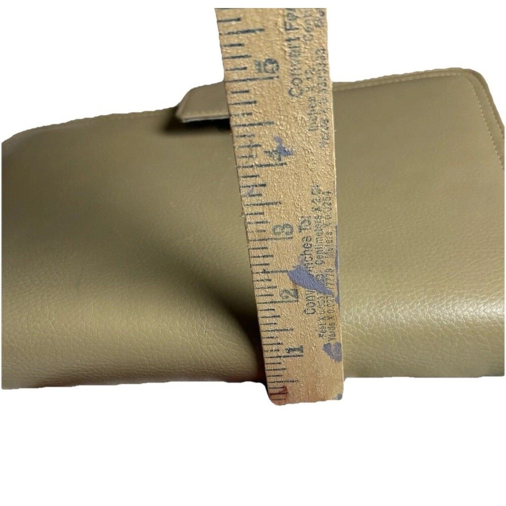 Franklin Covey 365 Beige Planner Organizer 7 Ring Binder Faux Leather Work - Picture 12 of 16
